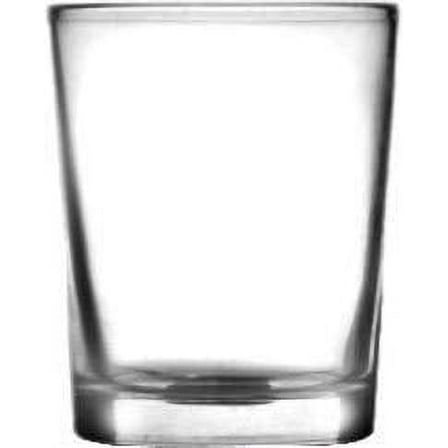 Vikko 5 oz Glass Juice Tumblers, Clear Glassware with Heavy Base, Small Drinking Glasses for Water & Tasting, Set of 6