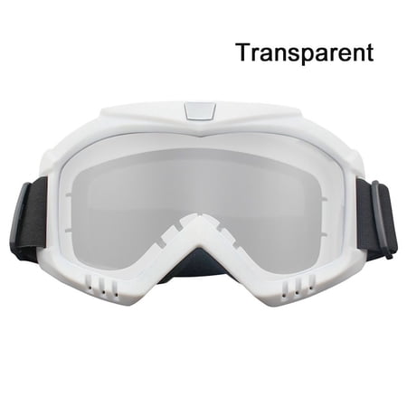 Unisex Dustproof Lens Frame Winter Windproof Ski Goggles Eyewear Glasses Snowboard Moto Cycling TRANSPARENT