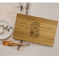 thumbnail image 2 of Koyal Wholesale Valentine's Day Laser Engraved Large Bamboo Cutting Board, And So Together They Built A Life They Loved, 2 of 5