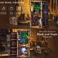 thumbnail image 4 of Kit de casa de muñecas en miniatura CCCDF Blade and Magic con luz LED, 4 of 8