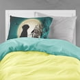 thumbnail image 2 of Halloween Scary Giant Schnauzer Fabric Standard Pillowcase, 2 of 2