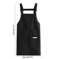 thumbnail image 3 of Adjustable Vests Apron with Pockets, Waterproof & Oil Proof Polyester for Kitchen, Cooking, Unisex BBQ, Catering Work Clothes, Versatile Use, 3 of 6