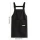 thumbnail image 3 of Delantal de cocina ajustable con bolsillos, resistente al agua y a la grasa, para catering, barbacoa, ropa unisex, ajustable, portátil, tejido impermeable, para cocina, resistente., 3 of 9