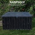 thumbnail image 3 of iCapeson Metal Deck Box, 161 Gallon Outdoor Galvanized Steel Storage Box, Waterproof Patio Furniture Storage Cabinet for Porch, Pillows, Cushions, Pool, Tools, Black, 3 of 5