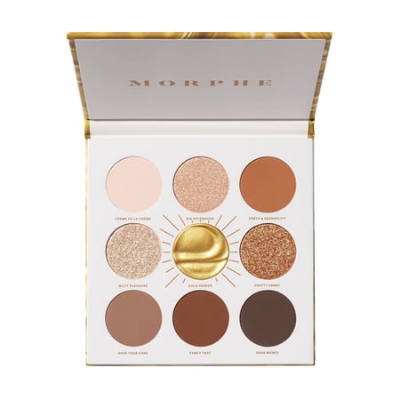 Morphe Rich Foiled Gold Seeker Eyeshadow Palette - 0.35oz - Ulta Beauty