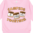 thumbnail image 3 of Inktastic Camping is S'more Fun Together-s'mores Toddler Sweatshirt, 3 of 4