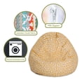 thumbnail image 4 of Majestic Home Goods Towers Large Classic Bean Bag Chair, Multiple Colors, 4 of 5