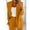 Orange, variant on Women's Two Piece Suit Set Formal Business and Pant Outfit Long Sleeve Lapel Jacket Slim Fit Attire