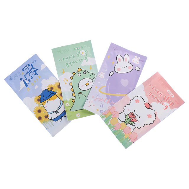 (2 pieces/garden pattern random) Summer cooling artifact ice cold cooling stickers heatstroke prevention stickers