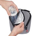 thumbnail image 3 of Skip Hop Grab & Go Double Bottle Bag, Heather Grey, 3 of 10