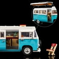 thumbnail image 5 of LEGO Volkswagen T2 Camper Van 10279 Building Kit; Build a Displayable Model Version of the Classic Camper Van (2,207 Pieces), 5 of 7