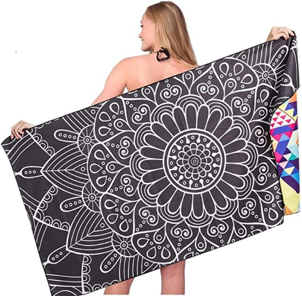 VYXVYX Turtle Beach Towel And Sun Hat Set – Oversized Quick-Dry Pool Towels With Matching Hats For Swimming, Camping, And Travel