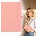 thumbnail image 2 of Mini Hardcover Journal PU Leather Pocket Notebook Lined Memo Book Portable Small Writing Notebook with Pen Holder Durable Cover Journal for Note Taking Daily Diary Office Home Record 4.61x5.83 inch, 2 of 9