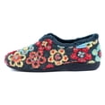 thumbnail image 3 of Lunar Womens Hippy Flower Slippers, 3 of 5