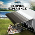 thumbnail image 5 of Shadepro RV Awning Fabric Replacement Heavy Duty Vinyl 17' Black/Gray (16'2"), 5 of 5