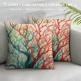 thumbnail image 3 of PIKWEEK  Stony Corals Throw Pillow Cover Watercolor Cute Sea Aquatic Colored Life Pillow Case Square Cushion Decorative for Couch Bed Home, 3 of 5