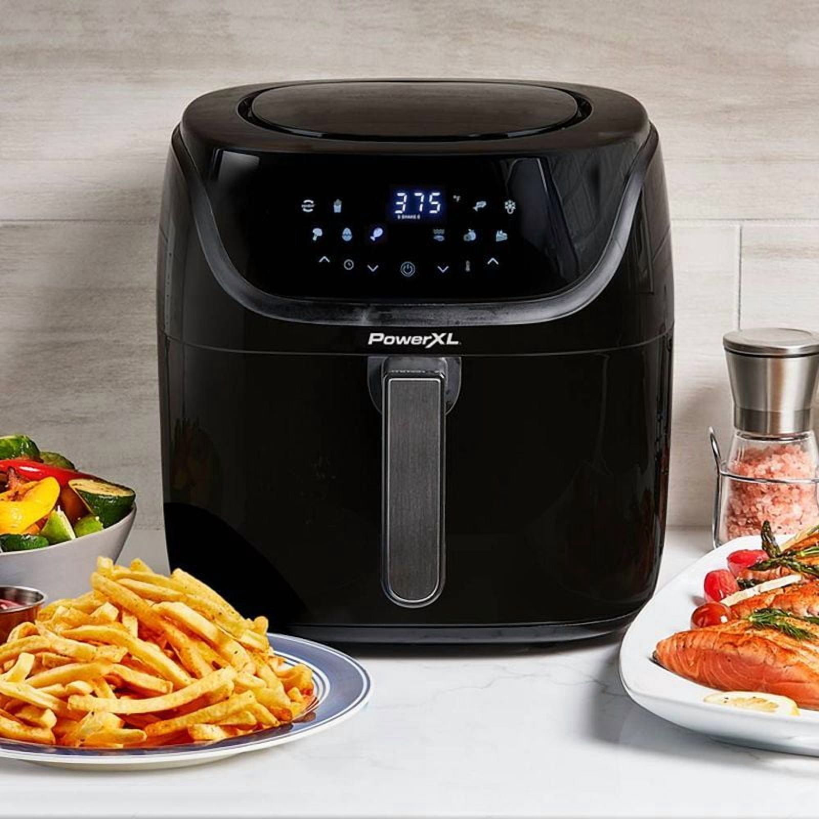 NOBRAND Pro XL Vortex Air Fryer 8 Qt - 1700W, Nonstick, Automatic Shut-Off, Dishwasher-Safe