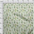 thumbnail image 3 of oneOone Cotton Cambric Pear Green Fabric Cactus Fabric For Sewing Printed Craft Fabric By The Yard 42 Inch Wide, 3 of 5