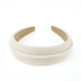 thumbnail image 5 of Unique Bargains 1 Pc Elegant Pure Color Headbands for Women Beige, 5 of 6