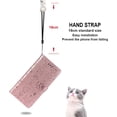 thumbnail image 3 of case for Samsung Galaxy A72 5G Cartoon Girl Wallet Case,Cat Dog Style Flip Phone Cover with Card Holder Wrist Strap & Screen Protector Kickstand PU Leather Cases for Samsung Galaxy A72 4G MG Rose Gold, 3 of 16