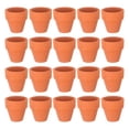 thumbnail image 1 of 20 macetas pequeñas de cerámica roja, macetas de terracota, macetas de cerámica de arcilla, 1 of 7