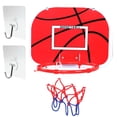 thumbnail image 1 of Indoor Adjustable Suspension Netball Hoop Mini Basketball Plate for Children Adhesive Hook,, 1 of 5