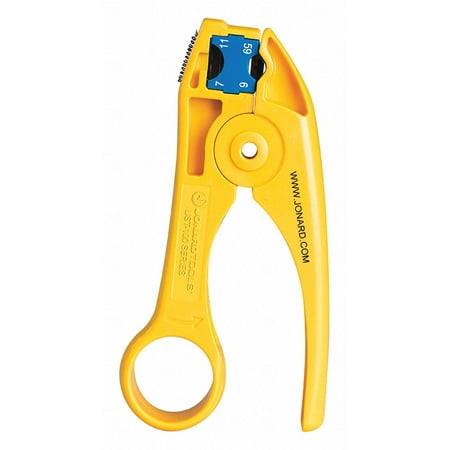 UPC: 0811490016064 | Jonard Tools RG59/6 and 7/11 Capacity  Coax Cable Stripper  UST-125
