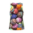 thumbnail image 5 of Haiem Easter Eggs1 Men Workout Tank Top Gym Bodybuilding Sleeveless Muscle T Shirts Athletic Tank Breathable Workout Shirt-3X-Large, 5 of 9