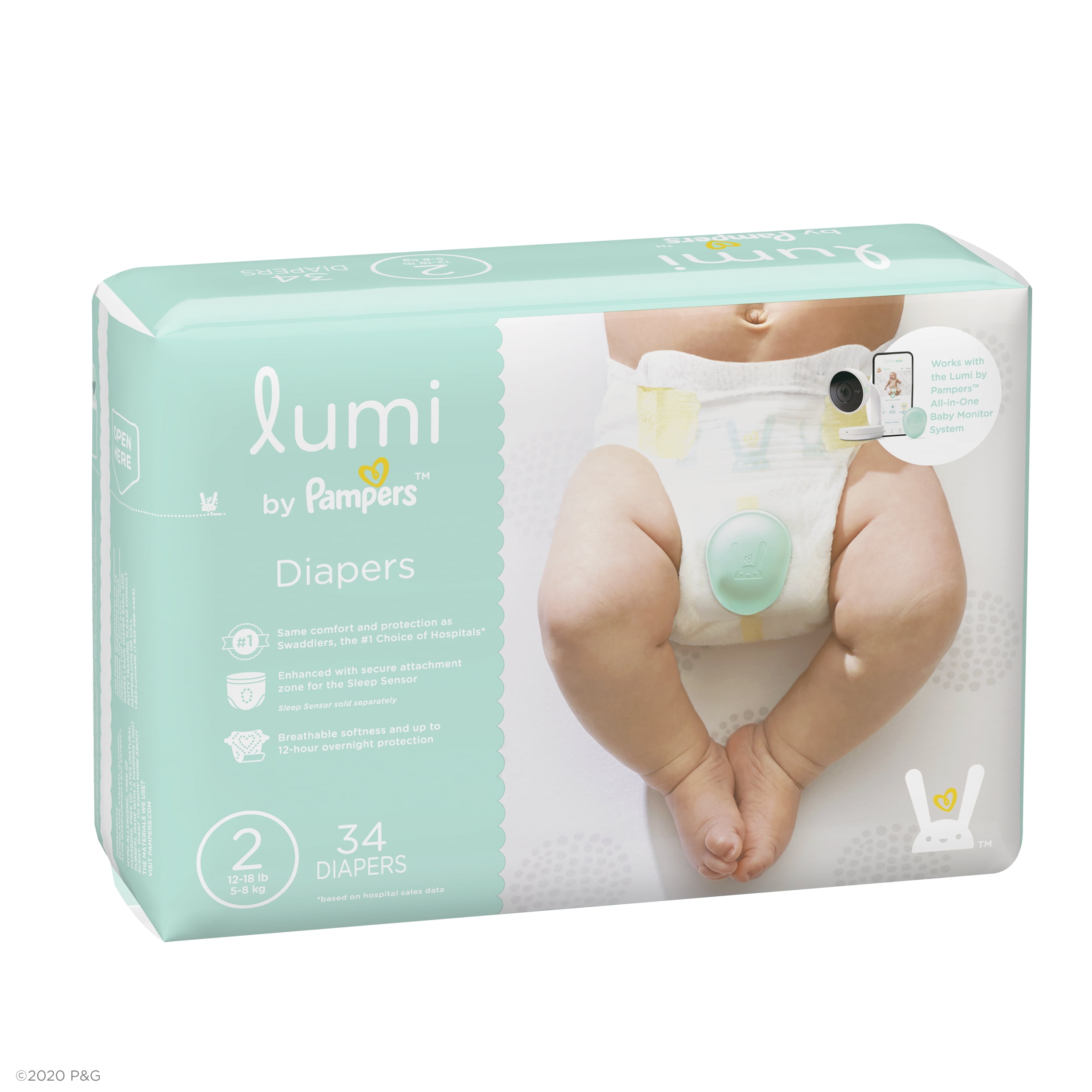 Lumi by Pampers Diapers Size 2 34 Count