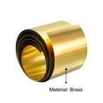 thumbnail image 3 of Uxcell Brass Sheet Roll, 0.3x50x1000mm Brass Foil Roll Brass Strip, Gold, 3 of 5