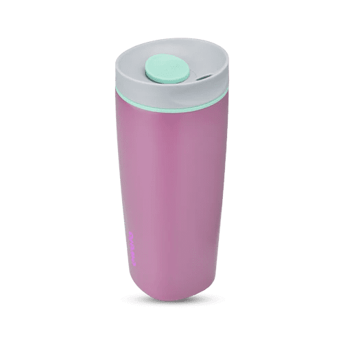 Vaso para café owala smoothsip de 20oz (591ml) de acero inoxidable térmico color plum perfect