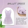 thumbnail image 7 of iiniim Toddler Girls Sleeveless Ballet Dance Dress Classic Tutu Skirted Leotard Ballerina Outfit Gymnastics Costumes, 7 of 7