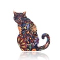 thumbnail image 1 of Sonducket Broche de dibujos animados de gatos y animales, joyería acrílica con estampado Floral, alfileres de solapa de estilo Vintage, Clips Retro, Ropa, zapatos y accesorios Miscelánea M0 Sonducket AP010234-01, 1 of 6
