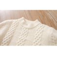 thumbnail image 4 of Godderr Kids Boy Girl Knit Sweater for Toddler Sweater Soft Long Sleeve Pullover Warm Sweater for 3-8Y, 4 of 5