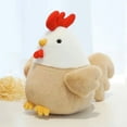 thumbnail image 1 of Peluche de pollo de 8 pulgadas, regalo de Navidad para niñas., 1 of 5