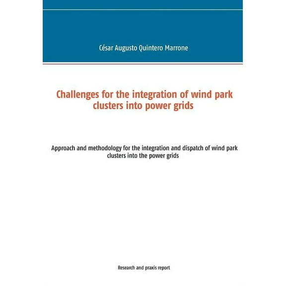 Challenges for the integration of wind park clusters into power grids: Approach and methodology for the integration and , (Paperback)