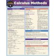 thumbnail image 1 of Pre-Owned Calculus Methods : QuickStudy Laminated Reference Guide (Paperback) 9781423236436, 1 of 1