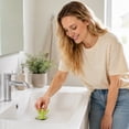 thumbnail image 4 of Drain Stopper | 4 Inch Pop Up Drain Stopper for Kitchen Sink Drain and Bathroom Sink Drain Blue Silicone Utility Water Stopper, 4 of 5
