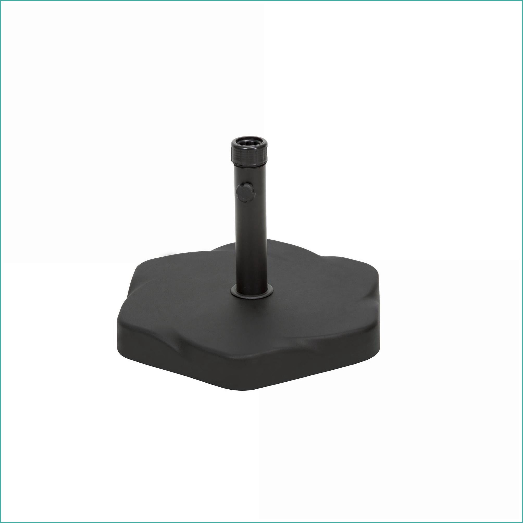 Modern Patio Umbrella Base, 66LB Heavy Duty for Outdoor Patio, Fits 80-86 Inch Umbrellas | Concrete,Iron | Hexagonal