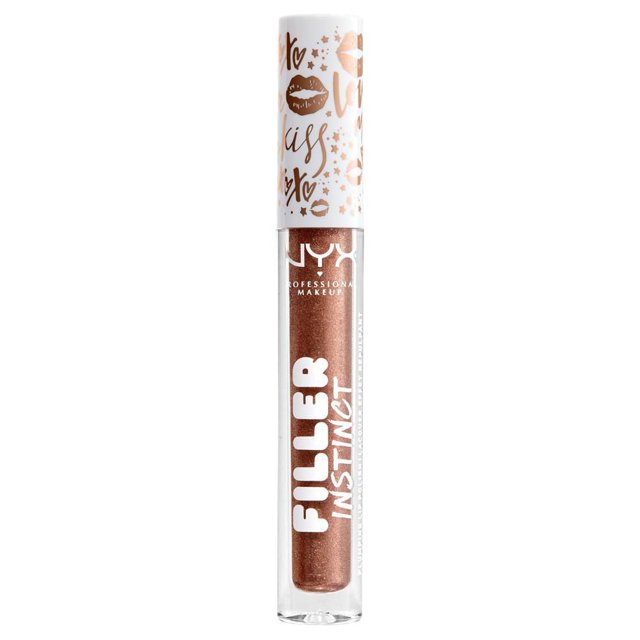 NYX Professional Makeup Vernis à Lèvres Repulpant Filler Instinct, Transparent, 2,5 mL