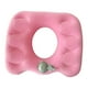 thumbnail image 5 of Cojín de asiento inflable con forma de dona, transpirable, para coxis, para uso prolongado rosa, 5 of 9