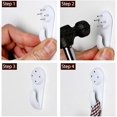 thumbnail image 1 of Generic Non-adhesive hooks (30 pieces), 3 styles, hard walls and drywall,, 1 of 2