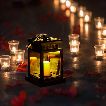 Hanging Solar Lanterns Hanging Solar Lights Outdoor Umbrella Lights Waterproof Candle Lamps Hangs On Trees Patio Landscape Yard Solar Garden Lights Walmart Canada