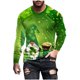 thumbnail image 2 of Blusas y camisas de manga larga y cuello redondo para hombre, estilo casual, cuello redondo, manga corta, jersey con estampado 3D., 2 of 4
