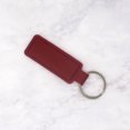 thumbnail image 4 of Scienceny Elegante llavero con fácil de encadenar - A las llaves Seguro y seguro Llavero de motocicleta de cuero ligero Aro para llavero Automoción decorativa y accesorios vino rojo, 4 of 6