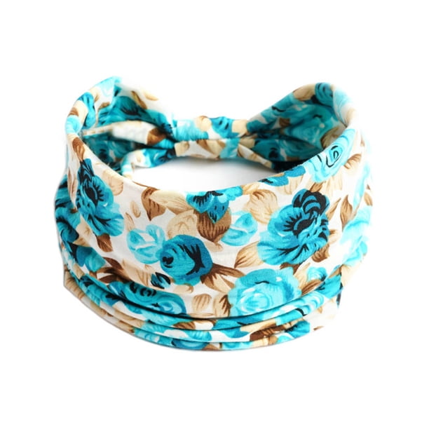 Diadema elástica para mujer, ideal para deportes y fitness. Pañuelo de dacrón para mujer.