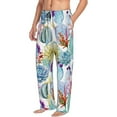 thumbnail image 2 of Haiem Cactus1 Men's Pajama Pants Ultra Lightweight Pjs Bottoms Sleepwear Bottom Pants with Pocket Drawstring-Small, 2 of 9