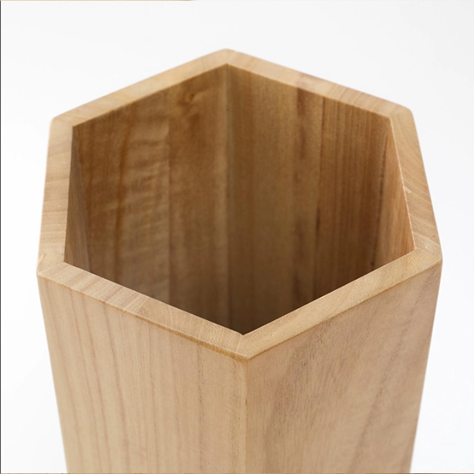 SunniMix Wooden Umbrella Holder Modern Umbrella Rack for Living Room Entryway Hallway B
