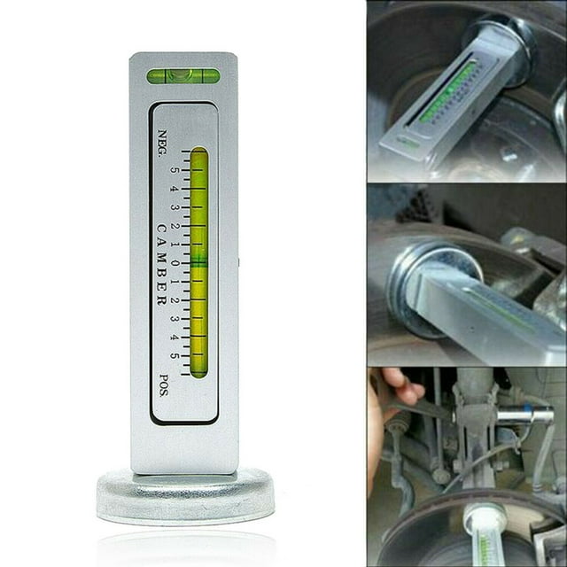 Jinsinto Magnetic Gauge Tool for Car/Truck Camber Strut Wheel Alignment, Magnetic Alignment Camber Wheel Hub Alignment Gauge Tool