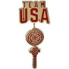 Team USA 2022 Winter Olympics Beijing Tassle Dangle Pin